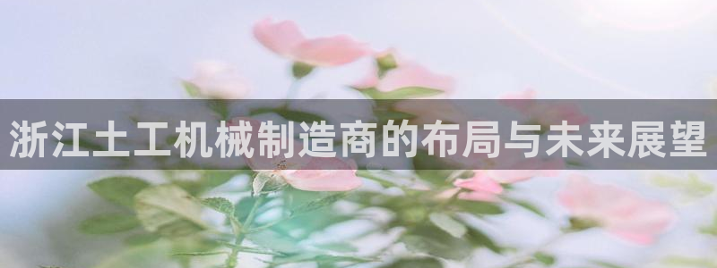 恒行娱乐登录5ll533主管一流：浙江土工机械制造商的布局与
