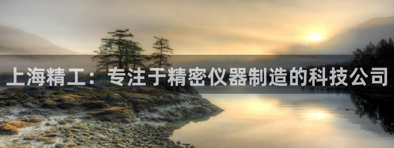 恒行娱乐热74ooo5主宰：上海精工：专注于精密仪器制造的科