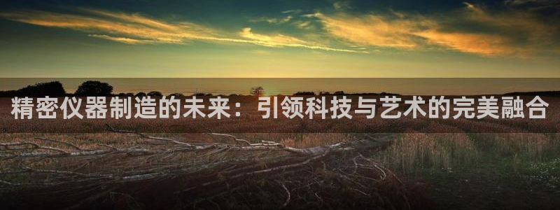 恒行2吴74OOO5：精密仪器制造的未来：引领科技与艺术的完