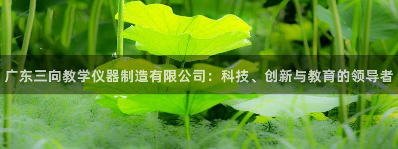恒行主管招收 6ll5l出奇：广东三向教学仪器制造有限公司：