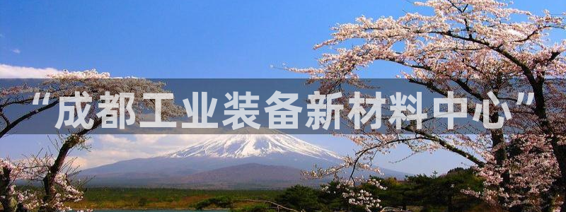 恒行娱乐掌74ooo5呀蚕：“成都工业装备新材料中心”