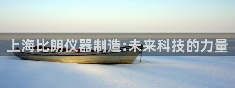 恒行娱乐鸟74ooo5判官：上海比朗仪器制造:未来科技的力量