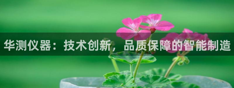 恒行主管总代6ll5l周至：华测仪器：技术创新，品质保障的智