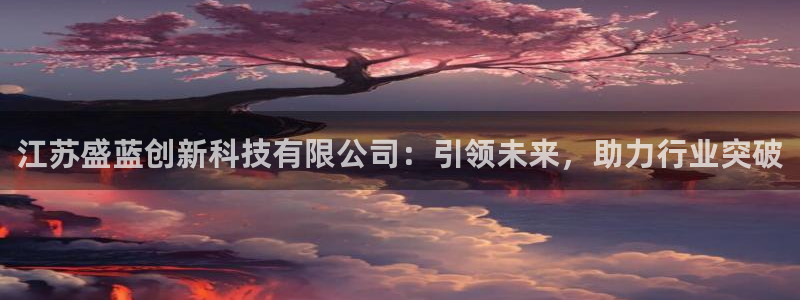 恒行2郑74OOO5：江苏盛蓝创新科技有限公司：引领未来，助