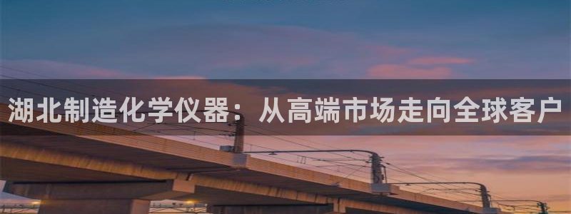 恒行主管招收 6ll5l出奇：湖北制造化学仪器：从高端市场走