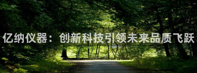 恒行2沈74OOO5：亿纳仪器：创新科技引领未来品质飞跃