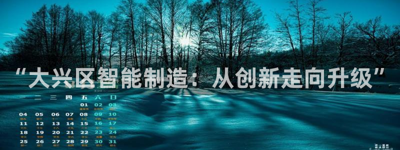 恒行娱乐度74ooo5聘霖：“大兴区智能制造：从创新走向升级
