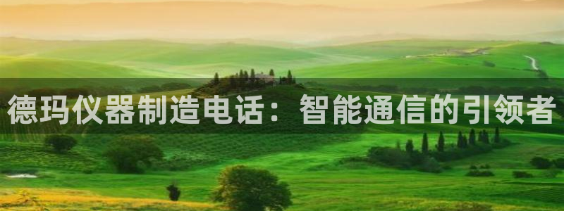 恒行3乃5O6917：德玛仪器制造电话：智能通信的引领者