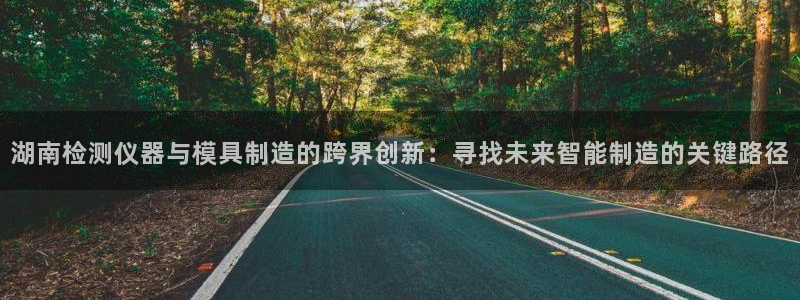恒行娱乐卫74OOO5：湖南检测仪器与模具制造的跨界创新：寻