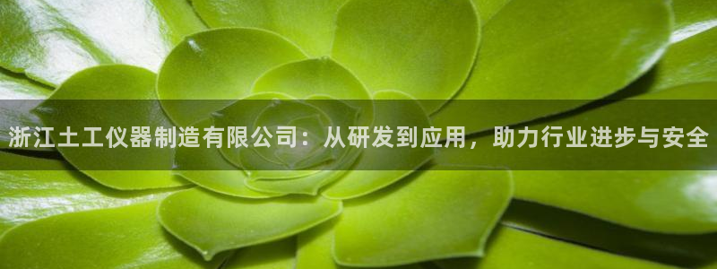 恒行娱乐蜗74ooo5指磁：浙江土工仪器制造有限公司：从研发